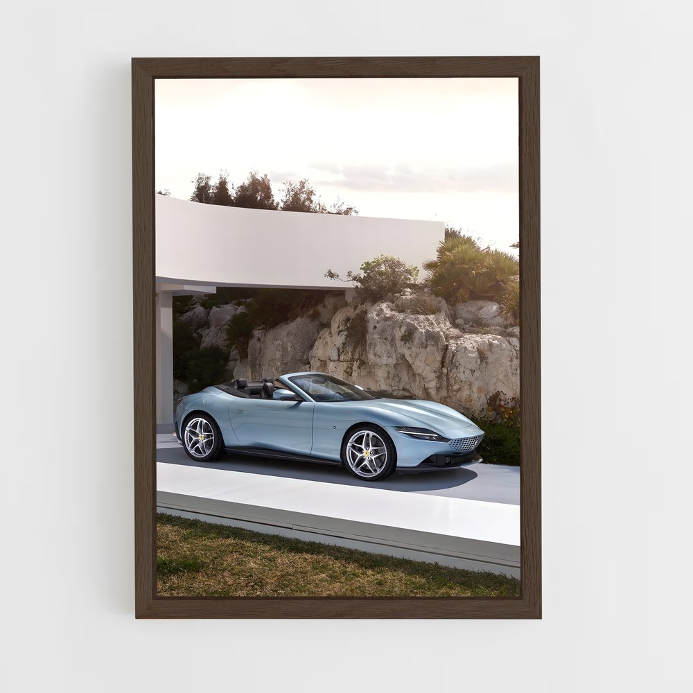Poster Roma Blues – affiche Ferrari (vue 5)